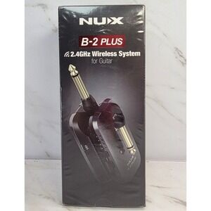 NUX B-2 PLUS 2.4GHz Wireless System for‎ Guitar Digital Transmitter Receiver